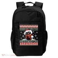 Notorious Wonder Why Christmas Missed Us Ugly Backpack thumb 0