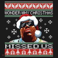 Notorious Wonder Why Christmas Missed Us Ugly Backpack thumb 2