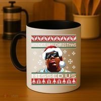 Notorious Wonder Why Christmas Missed Us Ugly Coffee Mug thumb 4