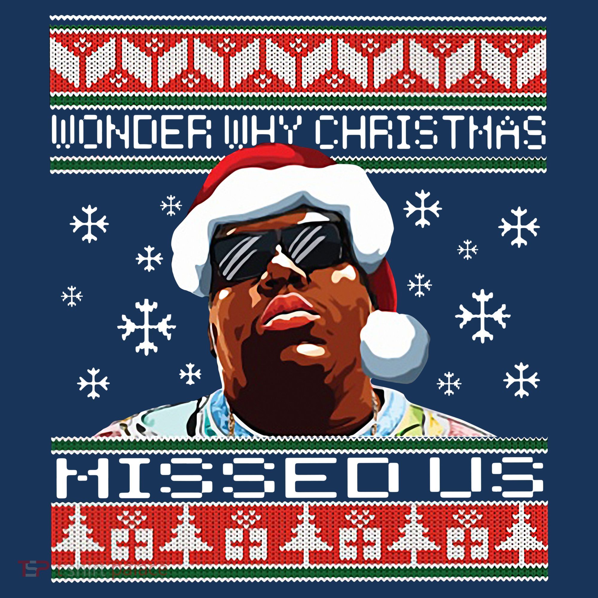 Notorious Wonder Why Christmas Missed Us Ugly Women's Hoodie