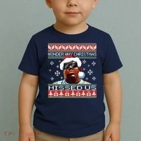 Notorious Wonder Why Christmas Missed Us Ugly Toddler T-Shirt thumb 2