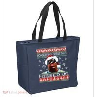 Notorious Wonder Why Christmas Missed Us Ugly Tote Bag thumb 2