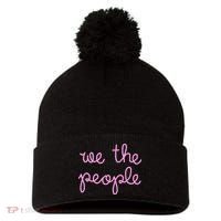 Nicolle Wallace We The People Pom Pom 12in Knit Beanie thumb 0