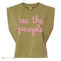 Nicolle Wallace We The People Garment-Dyed Women's Muscle Tee thumb 0