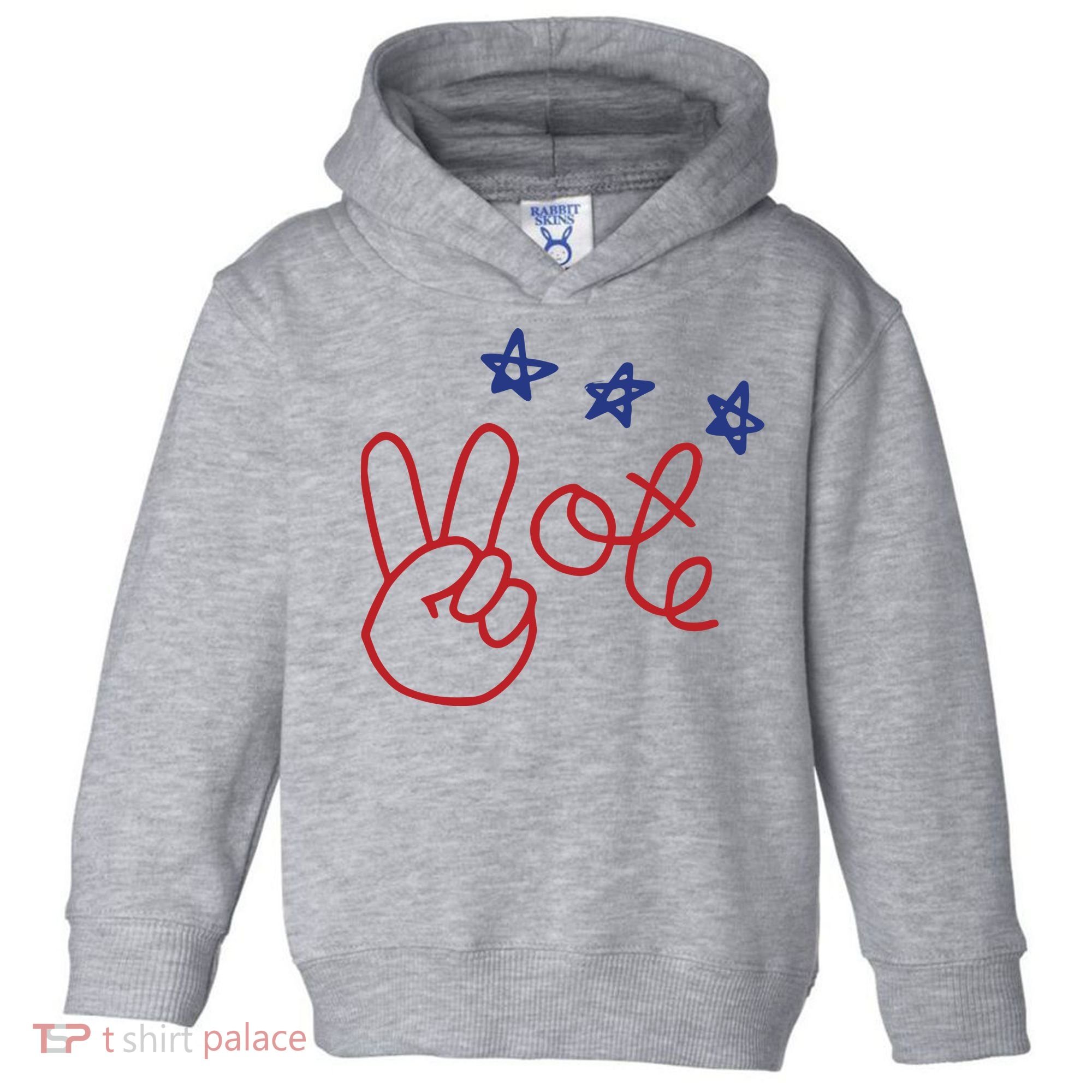 Nicolle Wallace Wearing Peace Vote Toddler Hoodie