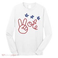 Nicolle Wallace Wearing Peace Vote Long Sleeve Shirt thumb 0