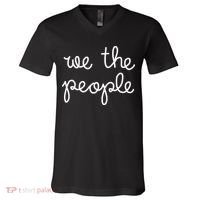 Nicolle Wallace Wearing We The People V-Neck T-Shirt thumb 0