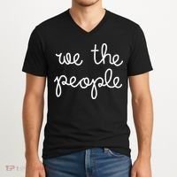 Nicolle Wallace Wearing We The People V-Neck T-Shirt thumb 2