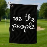 Nicolle Wallace Wearing We The People Golf Towel thumb 1