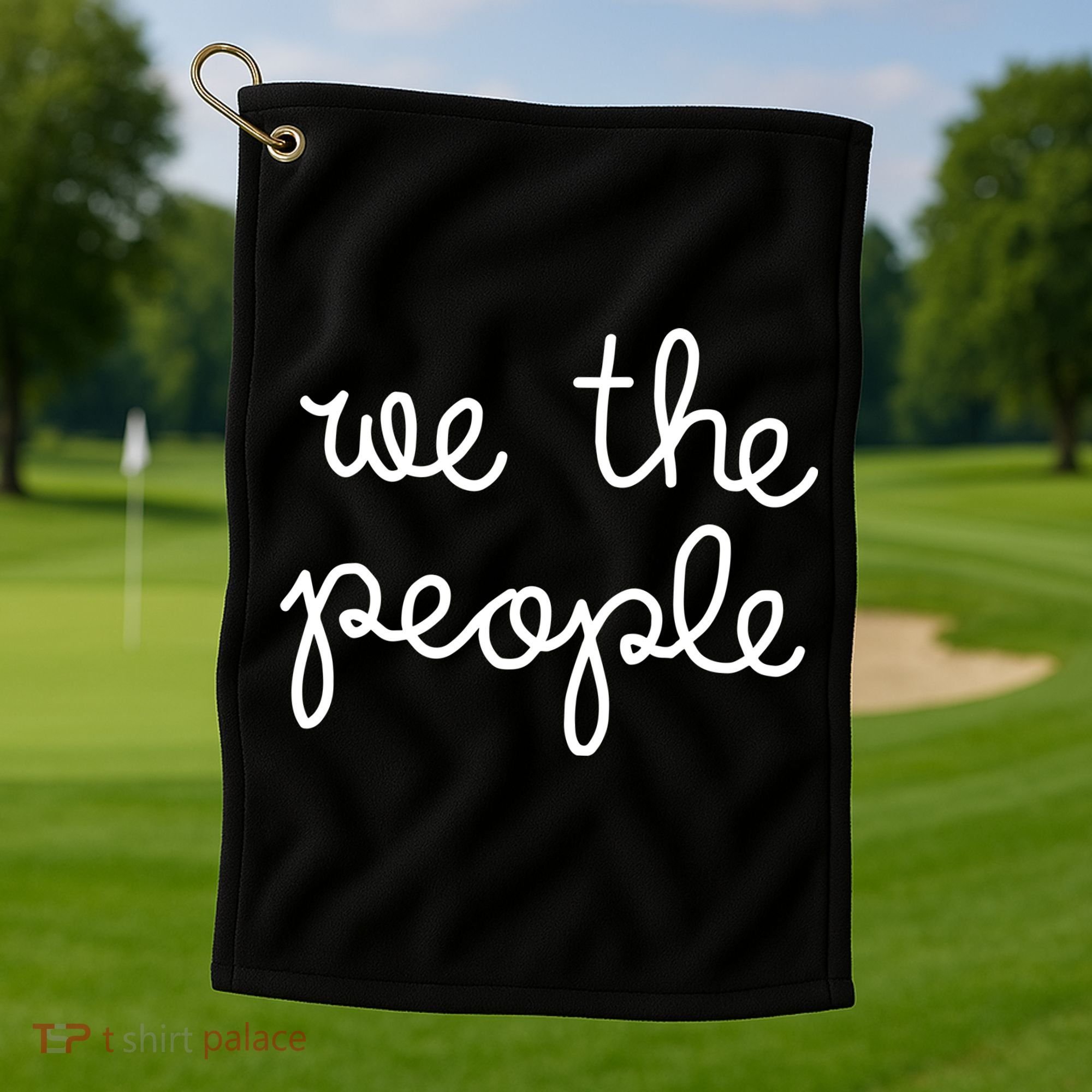 Nicolle Wallace Wearing We The People Golf Towel