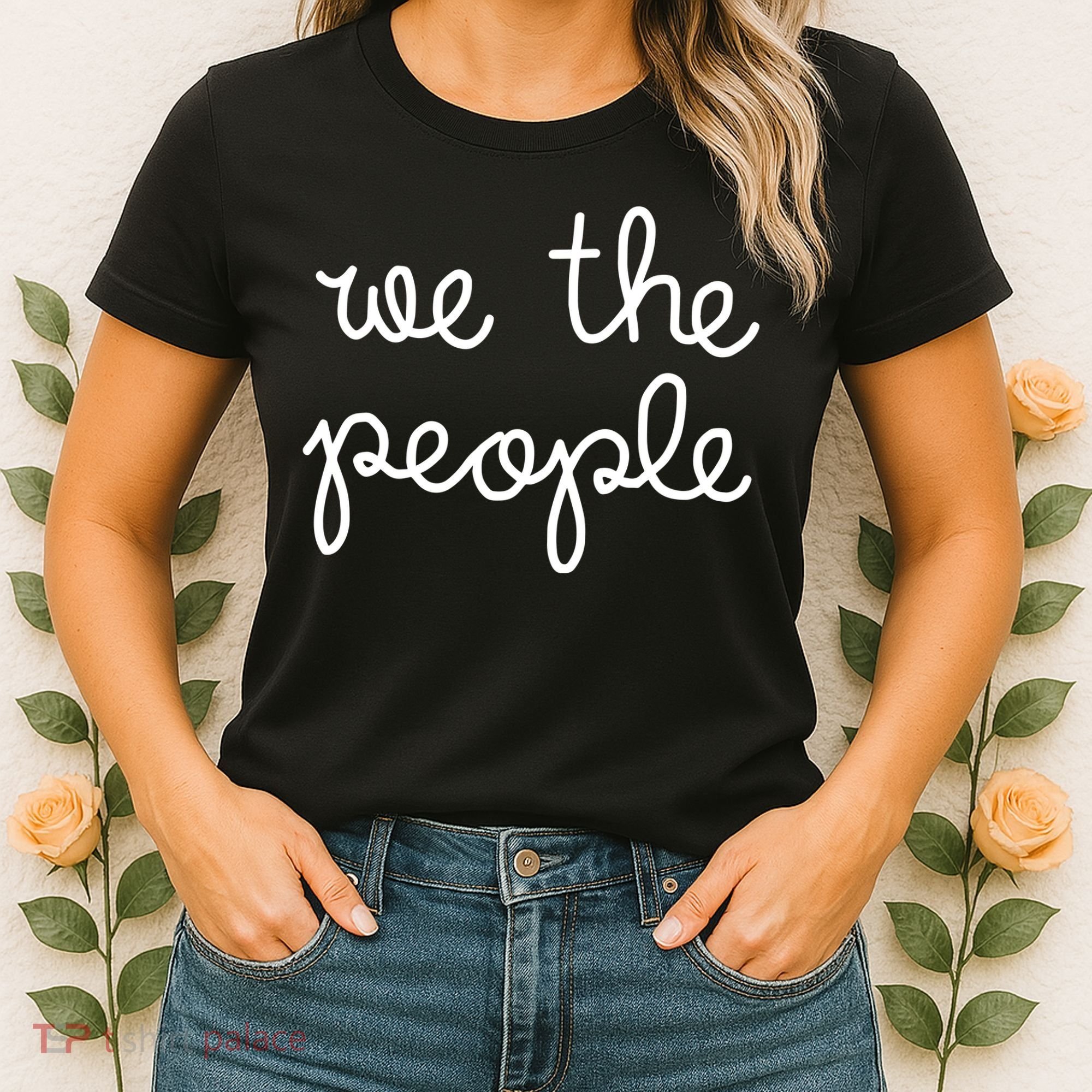 Nicolle Wallace Wearing We The People Women's T-Shirt