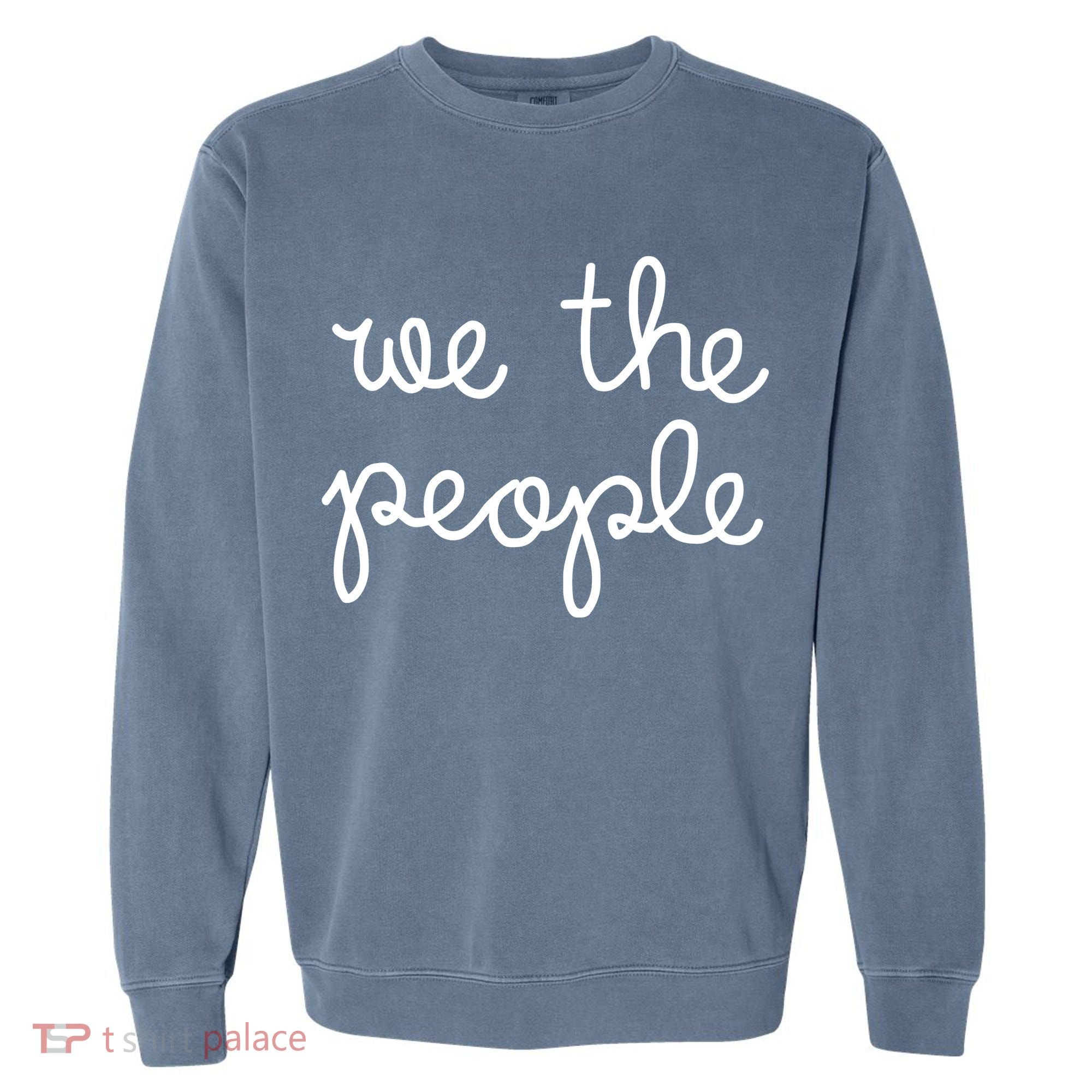 Nicolle Wallace Wearing We The People Garment-Dyed Sweatshirt