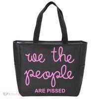 NIcolle Wallace We The People Are Pissed Off Tote Bag thumb 0