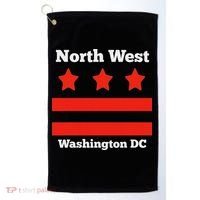 North West Washington D.c. Nw, Awesome District Of Columbia Golf Towel thumb 0