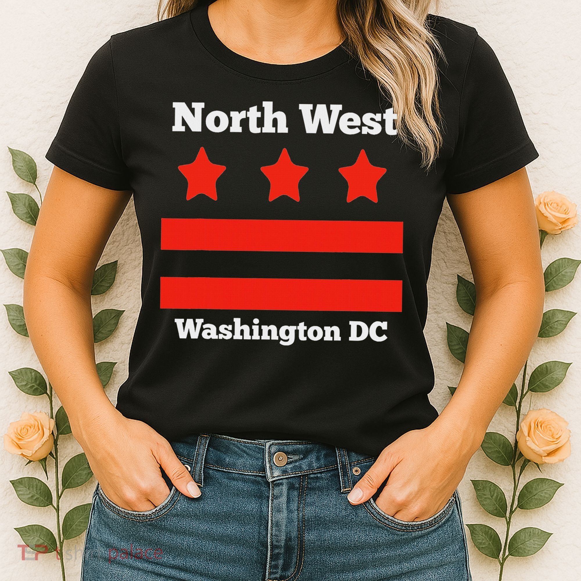 North West Washington D.c. Nw, Awesome District Of Columbia Women's T-Shirt
