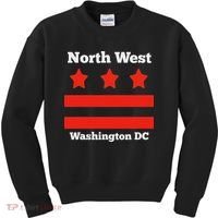 North West Washington D.c. Nw, Awesome District Of Columbia Kids Sweatshirt thumb 0