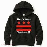 North West Washington D.c. Nw, Awesome District Of Columbia Kids Hoodie thumb 0