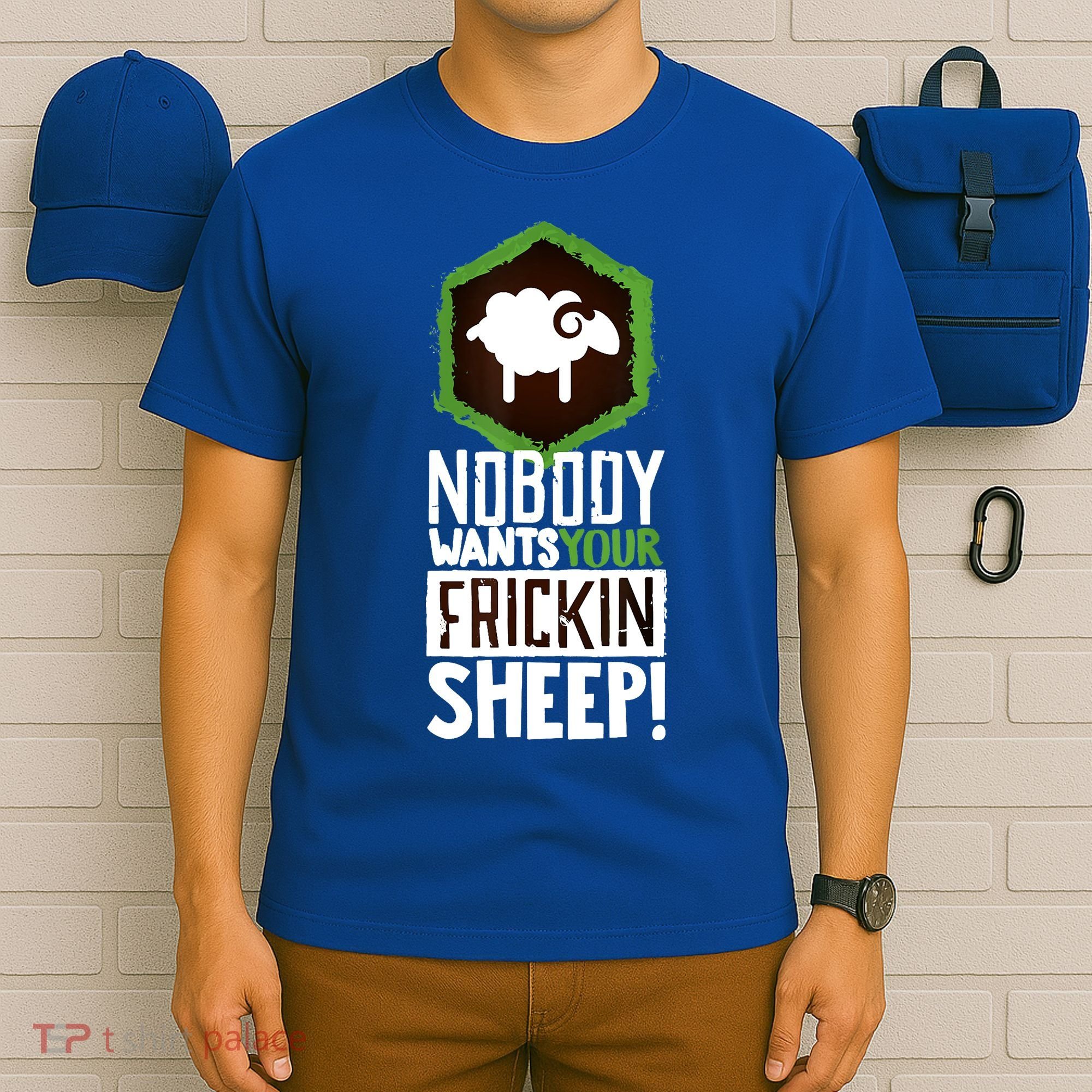 Nobody Wants Your Sheep Funny Gift Board Game Geek Nerd Fan Joke Gift T-Shirt