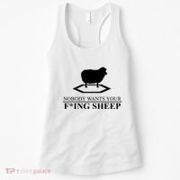 Nobody Wants Your Fucking Sheep Women's Tank Top thumb 0