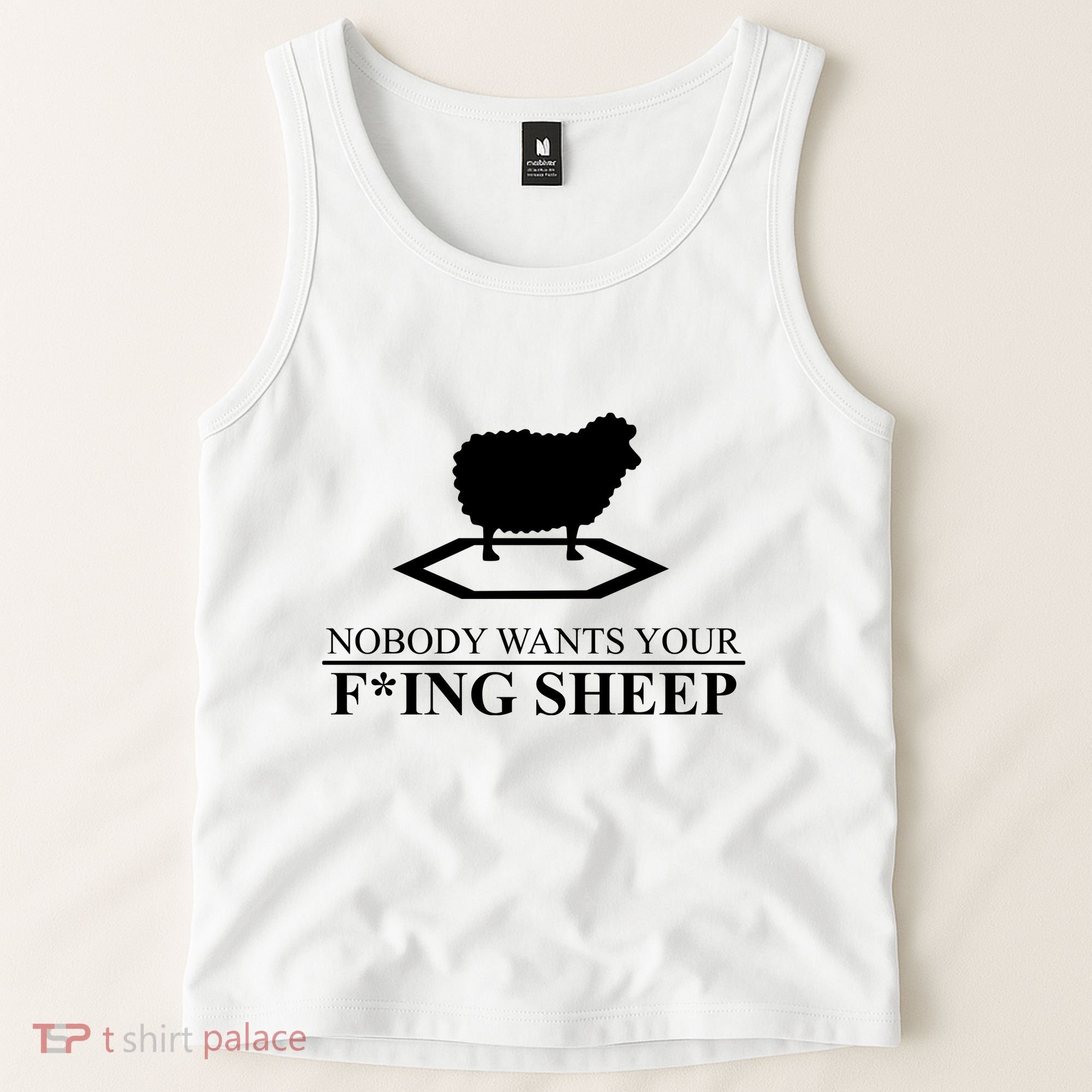Nobody Wants Your Fucking Sheep Tank Top