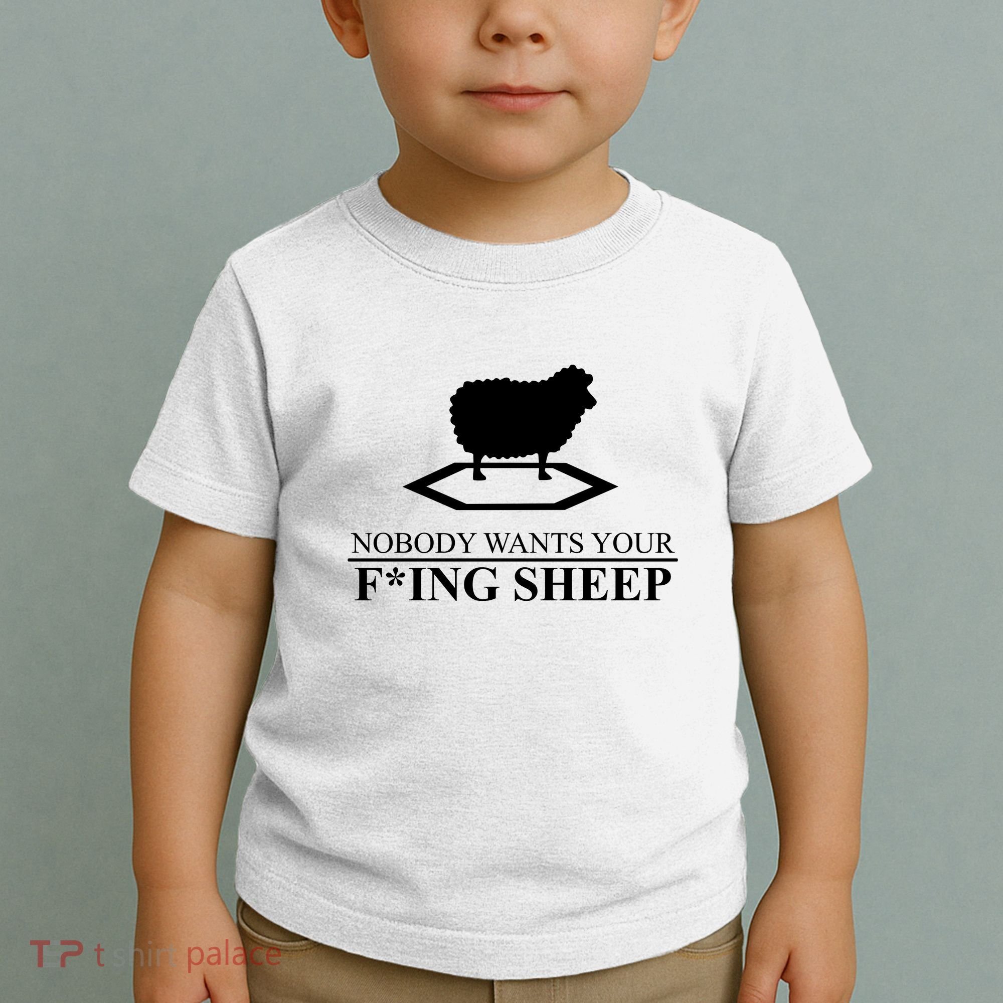 Nobody Wants Your Fucking Sheep Toddler T-Shirt
