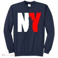 NY - New York Statue Of Liberty Die Cut Sweatshirt thumb 0