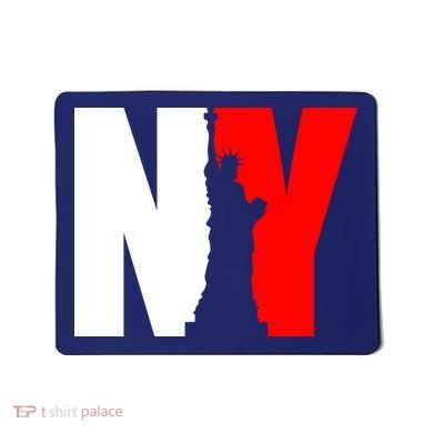 NY - New York Statue Of Liberty Die Cut Mousepad