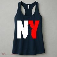 NY - New York Statue Of Liberty Die Cut Women's Tank Top thumb 3