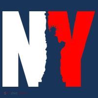 NY - New York Statue Of Liberty Die Cut Baby Bodysuit thumb 2