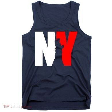 NY - New York Statue Of Liberty Die Cut Tank Top