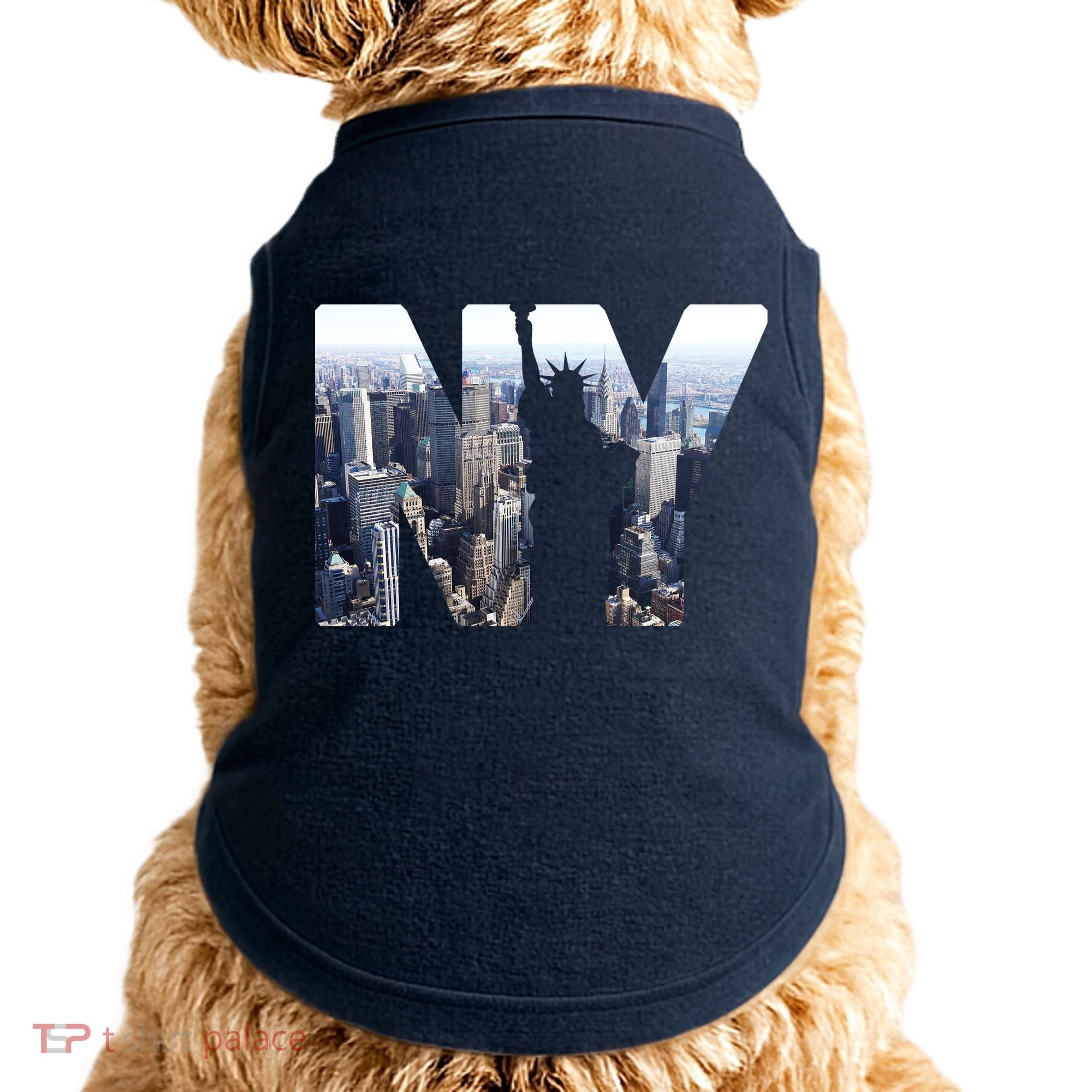 NY Statue Of Liberty Doggie Tank