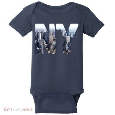 NY Statue Of Liberty Baby Bodysuit