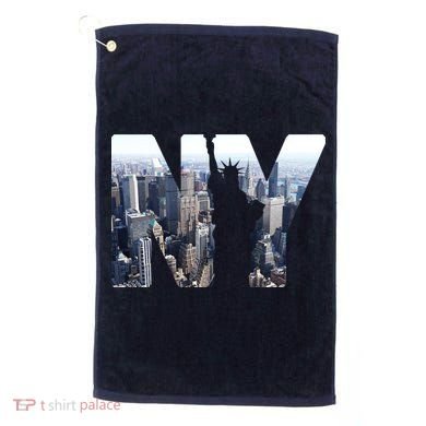 NY Statue Of Liberty Golf Towel