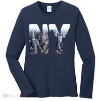 NY Statue Of Liberty Women's Long Sleeve Shirt thumb 0