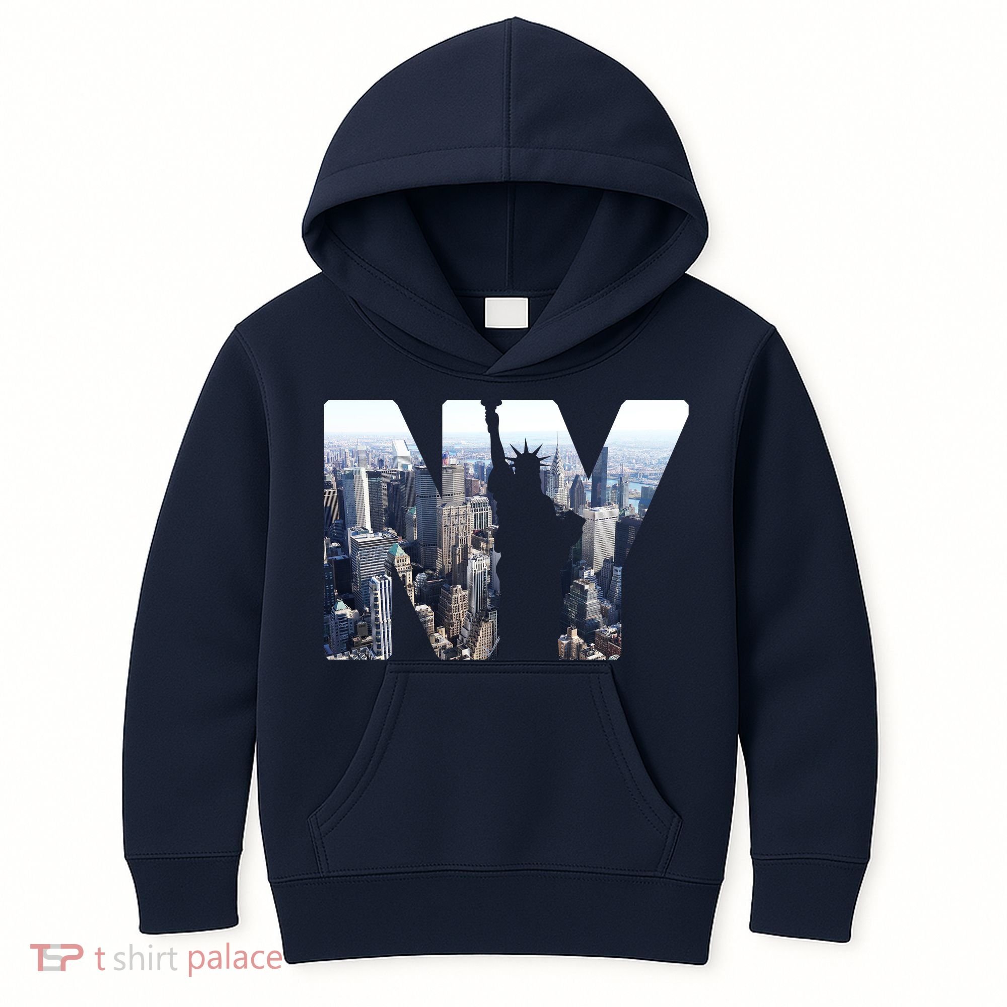 NY Statue Of Liberty Kids Hoodie