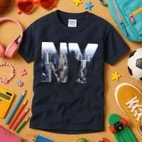 NY Statue Of Liberty Kids T-Shirt thumb 3