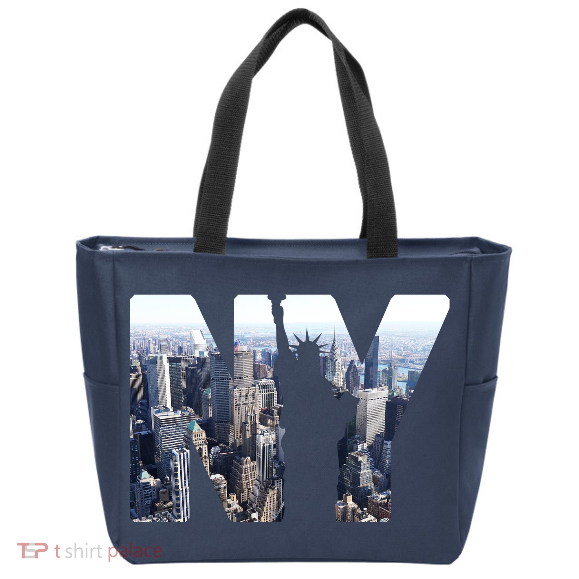 NY Statue Of Liberty Tote Bag