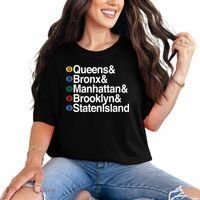New York 5 Boroughs Comfort Colors T-Shirt thumb 0