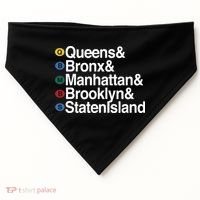 New York 5 Boroughs USA-Made Doggie Bandana thumb 0