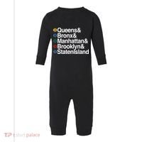 New York 5 Boroughs Infant Fleece One Piece thumb 0