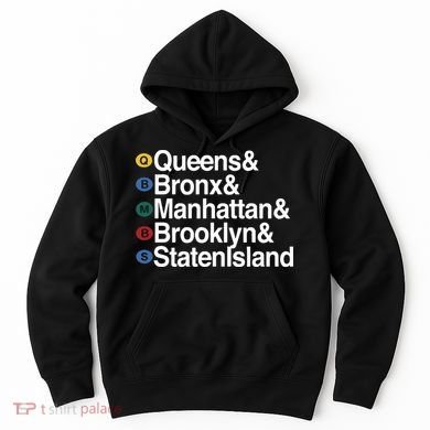 New York 5 Boroughs Hoodie