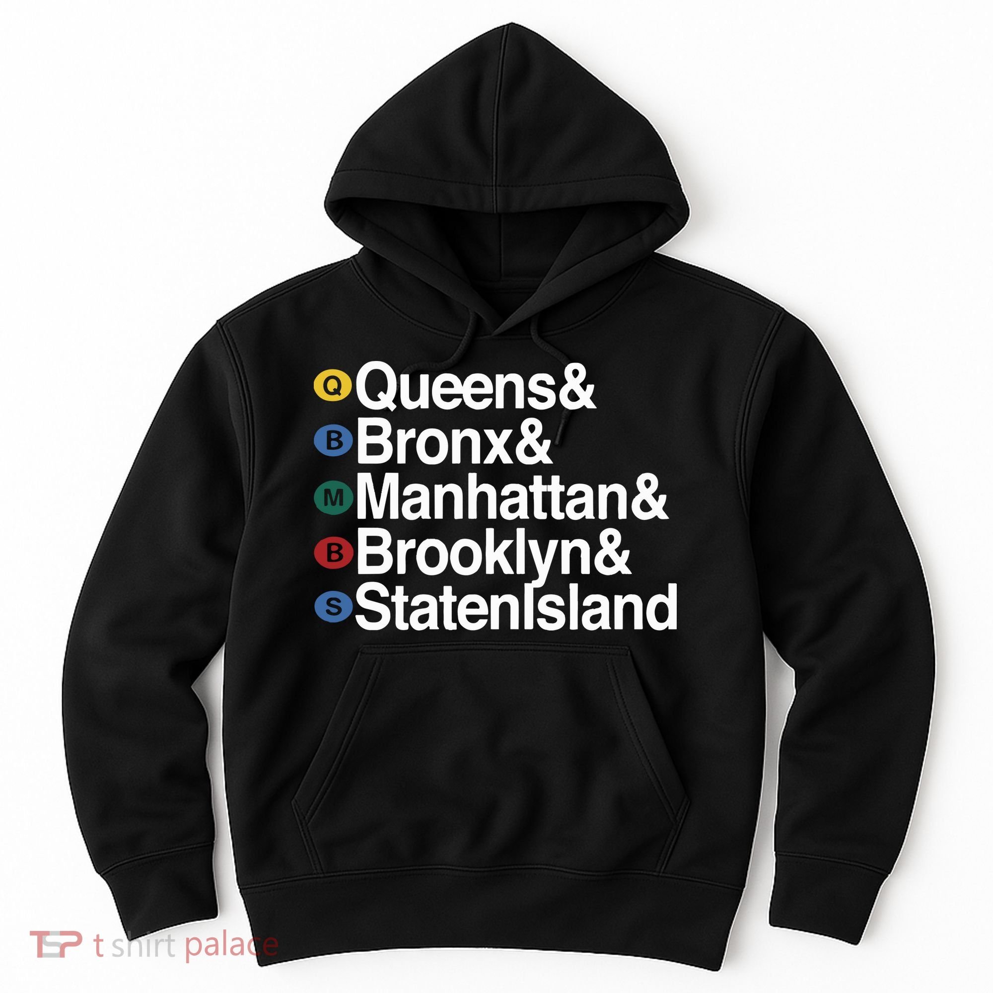 New York 5 Boroughs Hoodie
