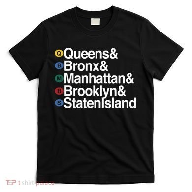 New York 5 Boroughs T-Shirt
