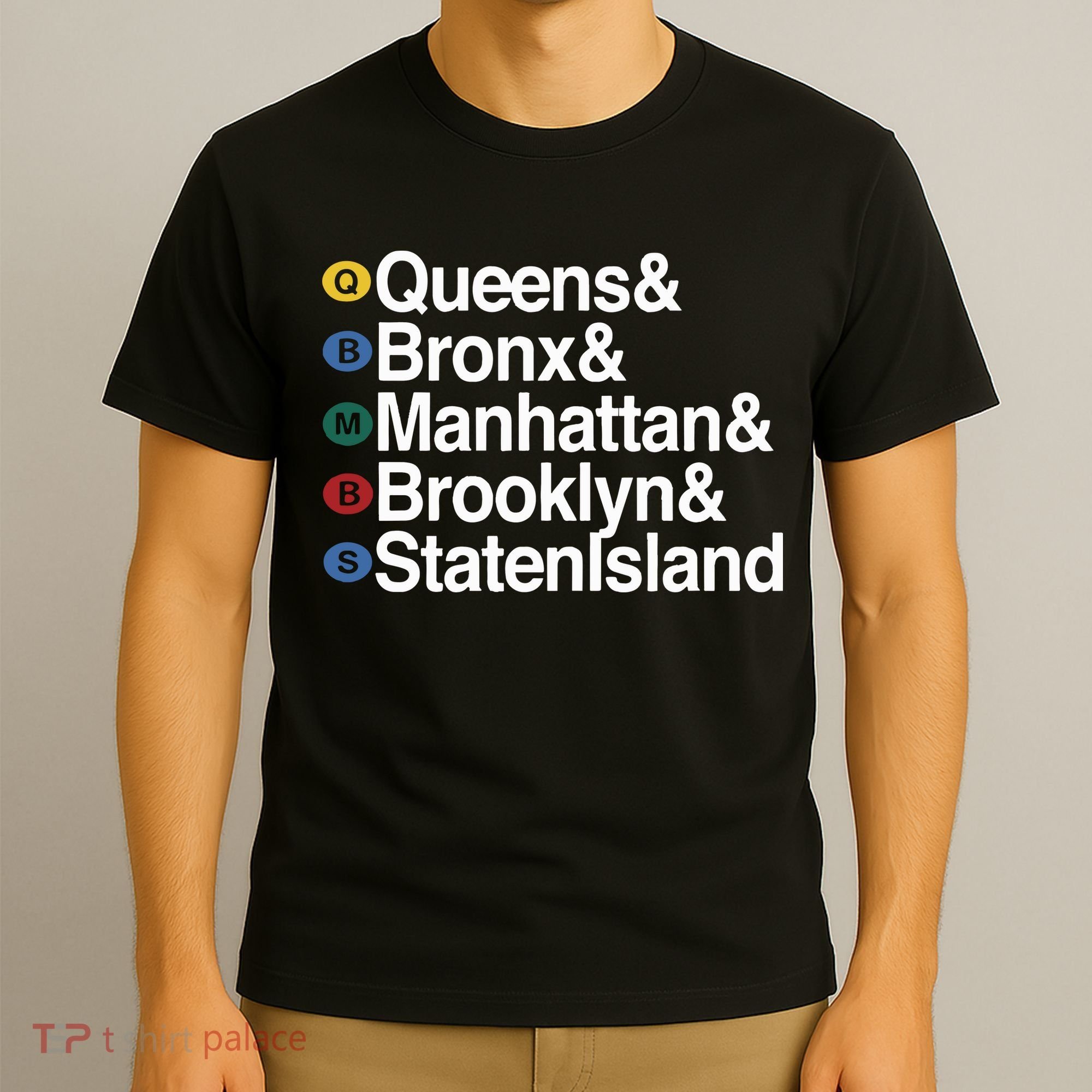New York 5 Boroughs T-Shirt