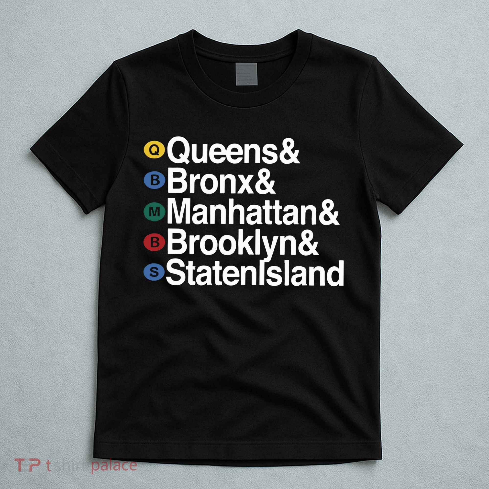 New York 5 Boroughs T-Shirt