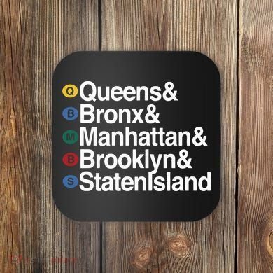 New York 5 Boroughs Coaster