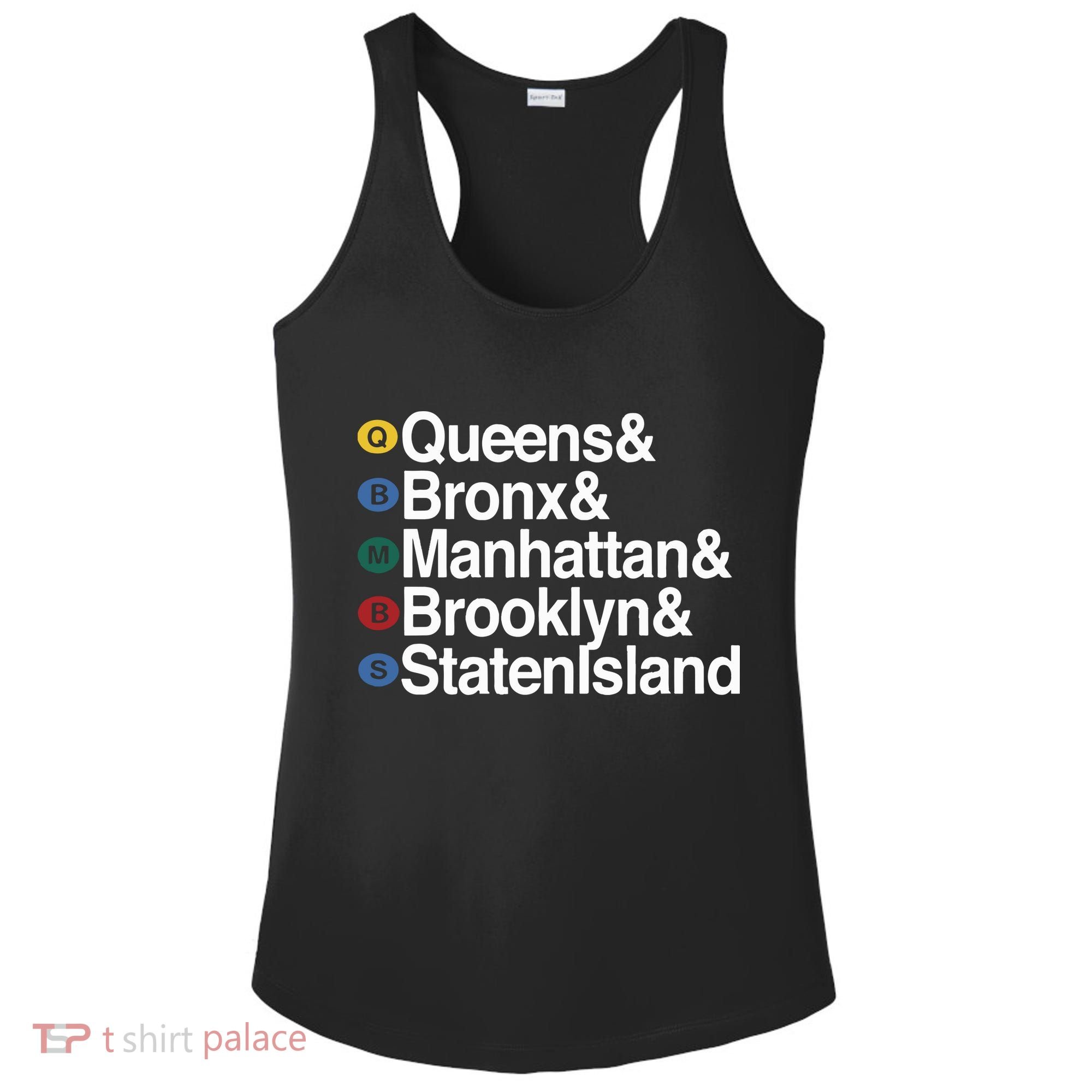 New York 5 Boroughs Ladies PosiCharge Competitor Racerback Tank