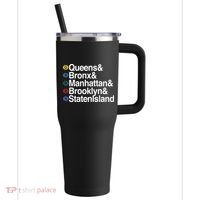 New York 5 Boroughs 40oz Vacuum Insulated Stainless Steel Travel Tumbler thumb 0
