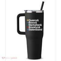New York 5 Boroughs 40oz Vacuum Insulated Stainless Steel Travel Tumbler thumb 2