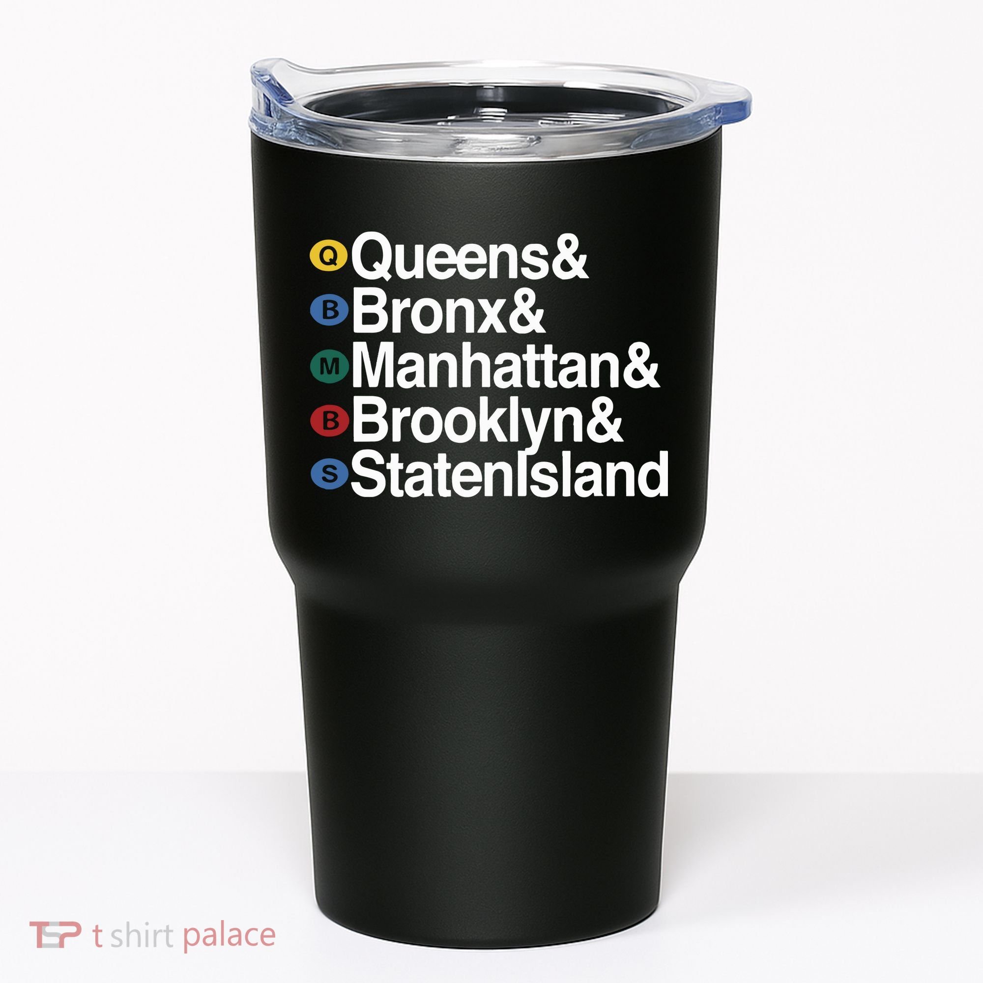 New York 5 Boroughs Tumbler